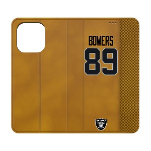 NFL Las Vegas Raiders Players Game Tactic Folio Cell Phone Case for Apple iPhone - 1 of 4