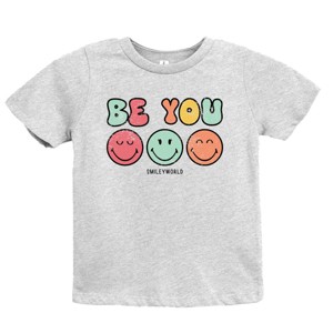 The Juniper Shop SmileyWorld Be You Groovy Youth Short Sleeve Tee - 1 of 4