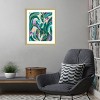 Amanti Art Jungle Wave I by June Erica Vess Wood Framed Wall Art Print - 4 of 4