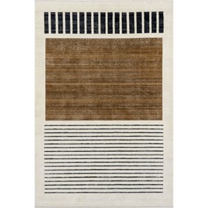 Nuloom Keeva Modern Striped Fringe Indoor Area Rug - 1 of 4