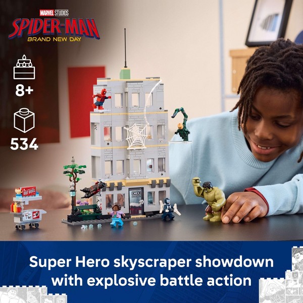 LEGO Marvel Spider-Man vs Hulk Enfrentamiento Épico 76350 3