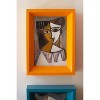 Framed Cubist Artwork Set of 4 – 7" Tall – Modern Geometric Decor by Kalalou - 2 of 4