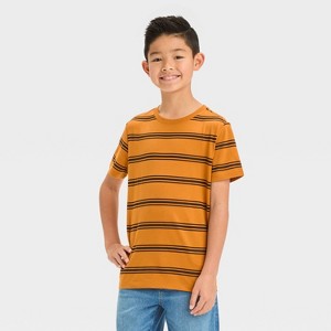 Boys' Short Sleeve Striped T-Shirt - Cat & Jack™ - 1 of 3