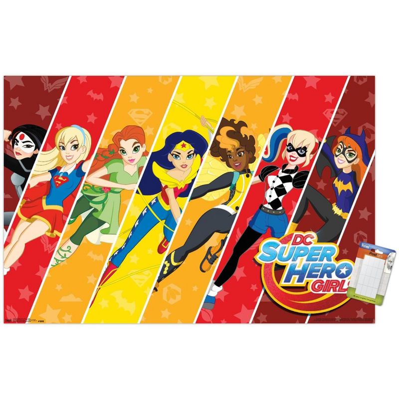 Trends International DC Comics TV - DC Superhero Girls - League Unframed Wall Poster Prints, 1 of 7