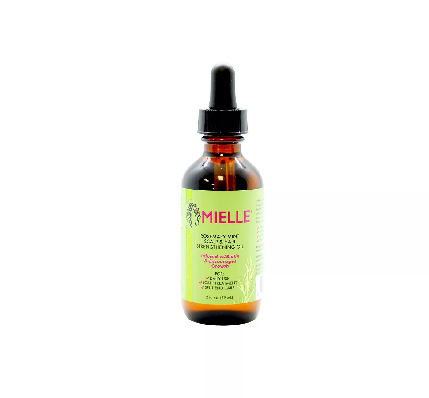 Mielle Rosemary Mint Scalp & Hair Strengthening Oil - 2 fl oz - image 1 of 7