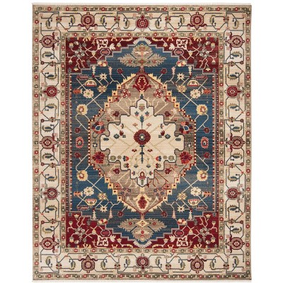 Kashan KSN306 Power Loomed Rugs - Safavieh