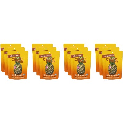 Crispy Green Pineapple Crispy Fruit - Pack of 12 - 0.63 oz