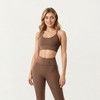 Anna-Kaci Active Women's High Waist Full Length Leggings with Smooth Stretch Fabric and Contoured Fit - 2 of 4