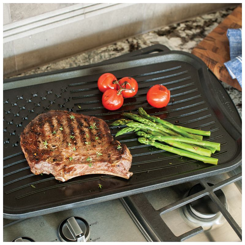Nordic Ware Stars & Stripes Reversible Grill Griddle, 4 of 6