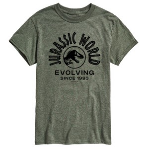 Men's - Jurassic Park - Jurassic World Short Sleeve Graphic T-Shirt - 1 of 4