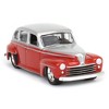 1/64 1947 Ford Fordor Super Deluxe Red Silver California Lowriders 4 63050-A - 2 of 4