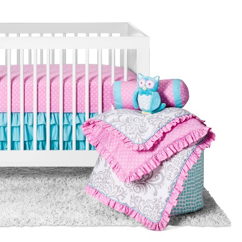 Sweet Jojo Designs Crib Bedding Set Skylar 11pc Pink Target