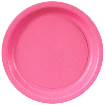 48ct Hot Pink Dessert Plate
