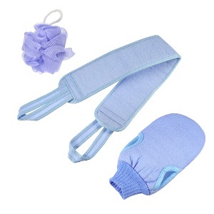 Unique Bargains Shower Bath Brush Kit 8.66"x4.72" 1 Set - 1 of 4