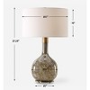 Uttermost Rhine Glass Table Lamp, Brown - 2 of 4