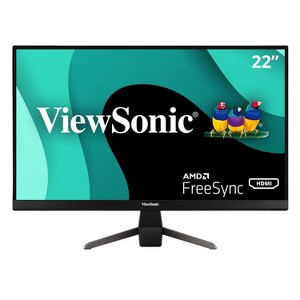 Manufacturer Refurbished - ViewSonic 1080p Gaming Monitor VX2267-MHD 22" with 100Hz, 1ms, FreeSync (CR) - 1 of 4
