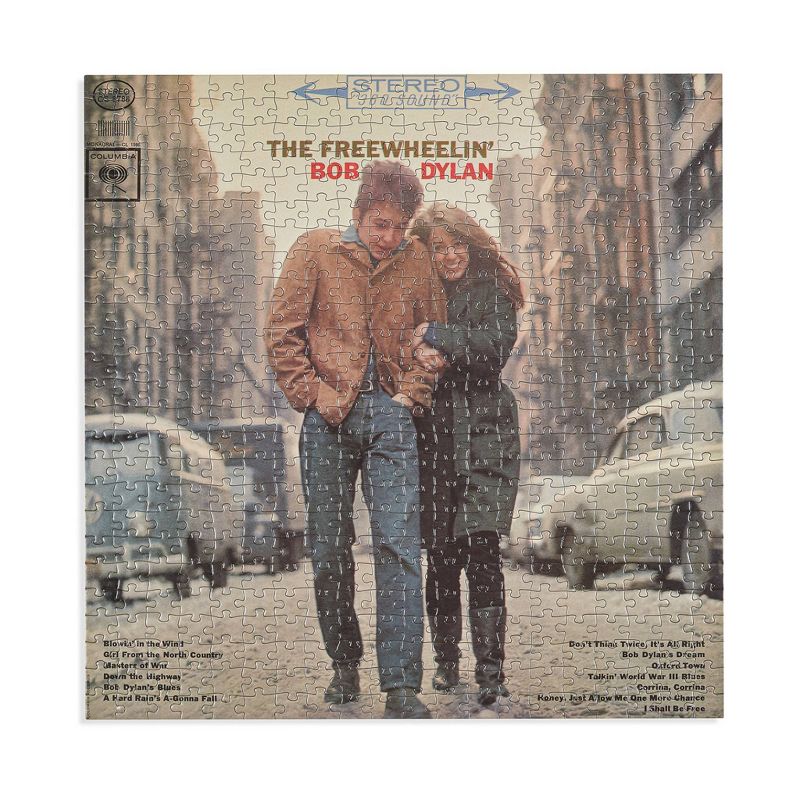 de.bored Album Cover: Bob Dylan Freewheelin Jigsaw Puzzle - 500pc, 4 of 5