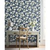 Rifle Paper Co. Hydrangea Navy/White Peel and Stick Wallpaper - 4 of 4
