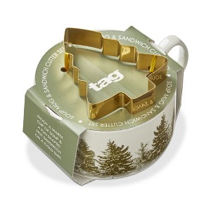 TAG Wilde Pine Soup Mug + Cutter Set - 1 of 2
