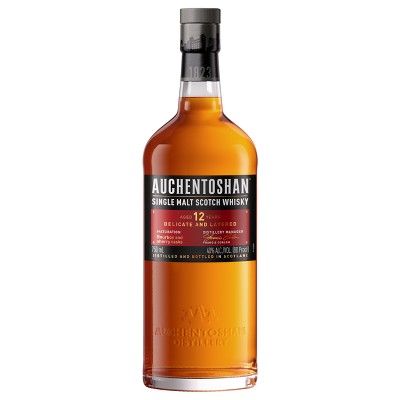 Auchentoshan Single Malt 12 Year Old Scotch Whiskey - 750ml Bottle