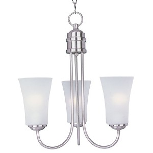 Maxim Lighting Logan 3 - Light Chandelier in  Satin Nickel - 1 of 3