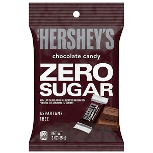 HERSHEY'S Zero Sugar Candy, Bag Chocolate, 3.0 oz - 1 of 3