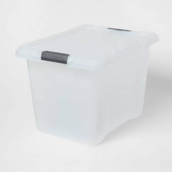 Large Frosted Latching Storage Box - Brightroom™