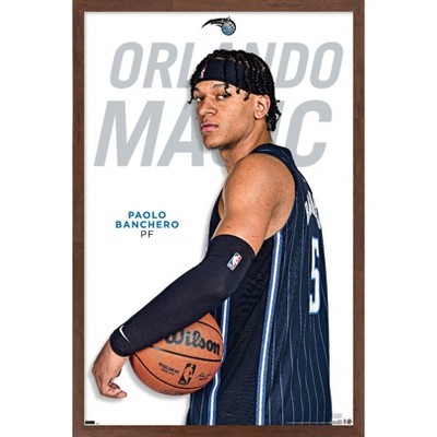 Trends International Nba Orlando Magic - Franz Wagner 23 Framed Wall Poster  Prints White Framed Version 14.725 X 22.375 : Target