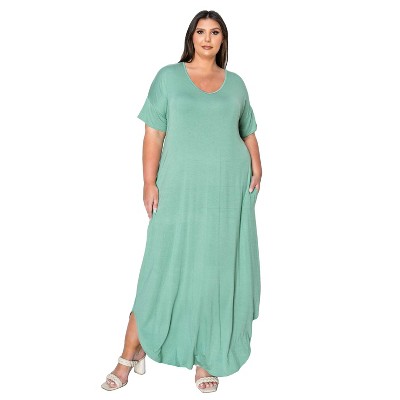 L I V D Women's Scarlett Maxi Pocket Dress