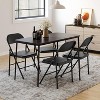 Acekool Steel Folding Chairs with Waterproof Seat, Stackable, Non-Slip Feet & 350 lb Capacity - 2 of 4