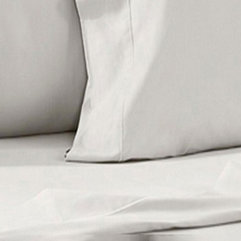 Perthshire Platinum Concepts 1200 Thread Count Solid Sateen Sheet - 4 Piece Set - Ivory, 2 of 5