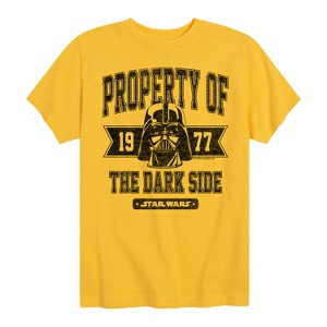 Boys' - Star Wars - Property Of The Dark Side Short Sleeve Graphic T-Shirt - 1 of 4