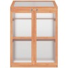 Outsunny Wooden Cold Frame Small Mini Planter Box for Outdoor and Indoor, Natural, 30" L x 24" W x 44" H - 4 of 4