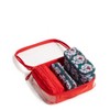 Vera Bradley Women's Outlet Clear 4 Piece Cosmetic Toiletry Bag Set - 2 of 2