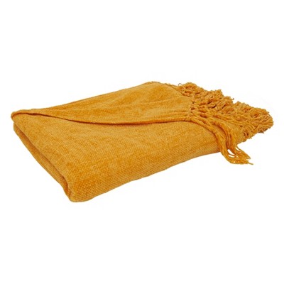 Saro Lifestyle Chenille Throw Blanket - Thumbnail 4