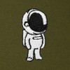 Dalix Astronaut Embroidery Jogger Midweight Fleece Sweatpants Soft Lounge Pant Drawstring Waistband Pockets Mens - 2 of 4