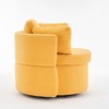 NicBex Swivel Chair with Storage Accent Chair With Back Cushion Living Room Chair for Reading Room, Bedroom - 3 of 4