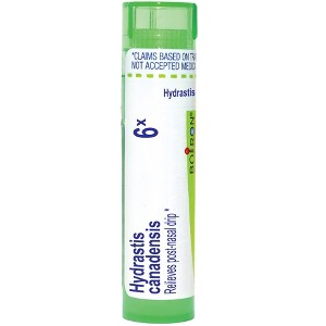 Hydrastis Canadensis 6X by Boiron Homeopathic Single Medicine For Cough, Cold & Flu  -  80 Pellet - 1 of 3
