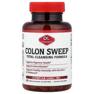 Olympian Labs Colon Sweep, Total Cleansing Formula, 60 Veggie Capsules - 1 of 4