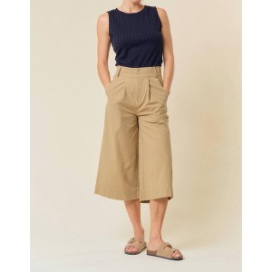 Women's Cropped Wide-Leg Trousers - Doe and Rae - 1 of 4