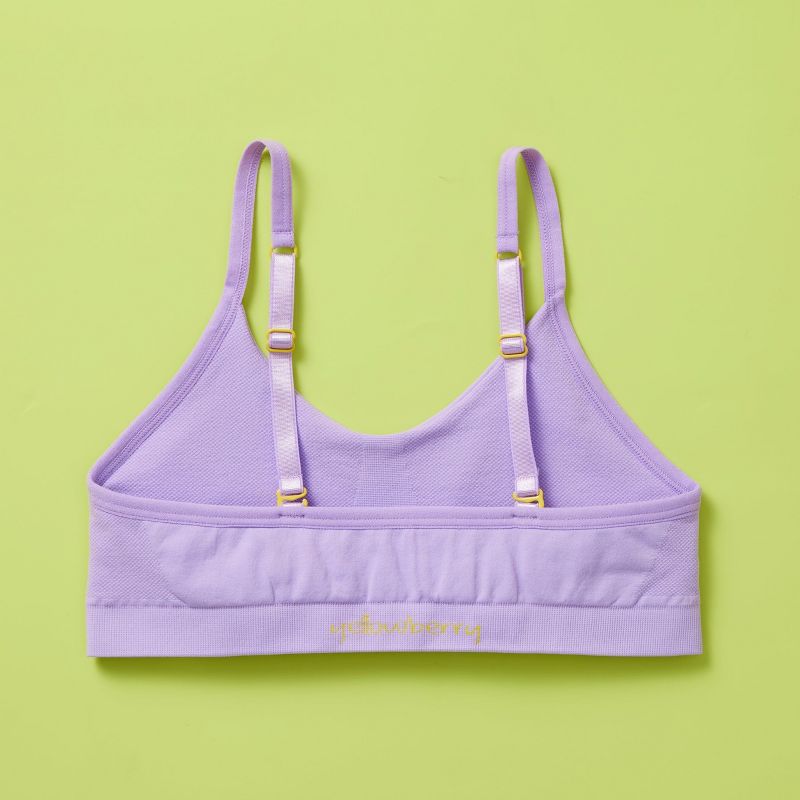 Yellowberry High-Quality Girls Bra Wire-Free Double-Layered Seamless Strappy Back and Ideal for First Bra & Everyday Wear, 3 of 5