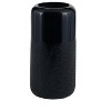 Modern Decorative Vase - Textured Ceramic Flower Holder - Stylish Home & Office Accent for Living Room & Bedroom - 3 of 4