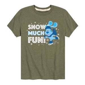 Boys' - Blue's Clues & You! - Snow Much Fun Short Sleeve Graphic T-Shirt - 1 of 4