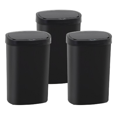 FDW 13 Gallon Trash Can Kitchen Trash Can with Motion Sensor Trash Bin For Home Kitchen Bathroom