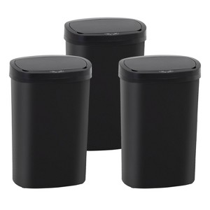 FDW 13 Gallon Trash Can Kitchen Trash Can with Motion Sensor Trash Bin For Home Kitchen Bathroom - 1 of 4