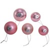 Kurt Adler 60-80MM Shiny and Matte Pink Glass Ball Ornaments, 20-Piece Set - 3 of 4