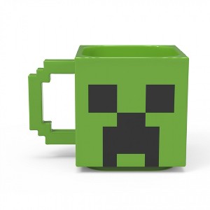 Adult Minecraft Creeper Sculpted Ceramic Mug - 1 of 1
