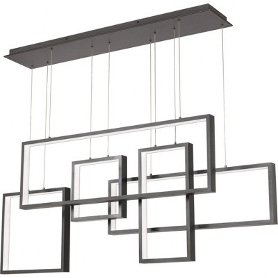 Western Bronze 57" Geometric LED Pendant Light