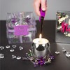 Pavilion Gift Company - Nana Purple Flower - 3.5 oz 100% Soy Wax Candle Scent: Jasmine - Flame Candles - 2 of 4