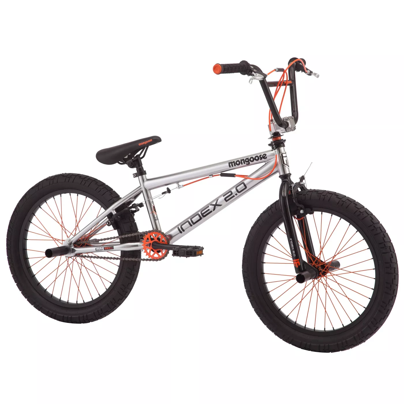 Mongoose Index II 20 Inch Freestyle BMX Sport Bike